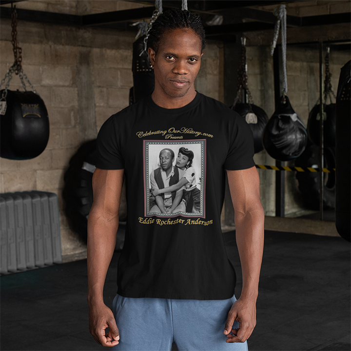 Eddie "Rochester" Anderson - Cabin in the Sky (1943) -  Front and Back Printed Concert Style T-Shirt