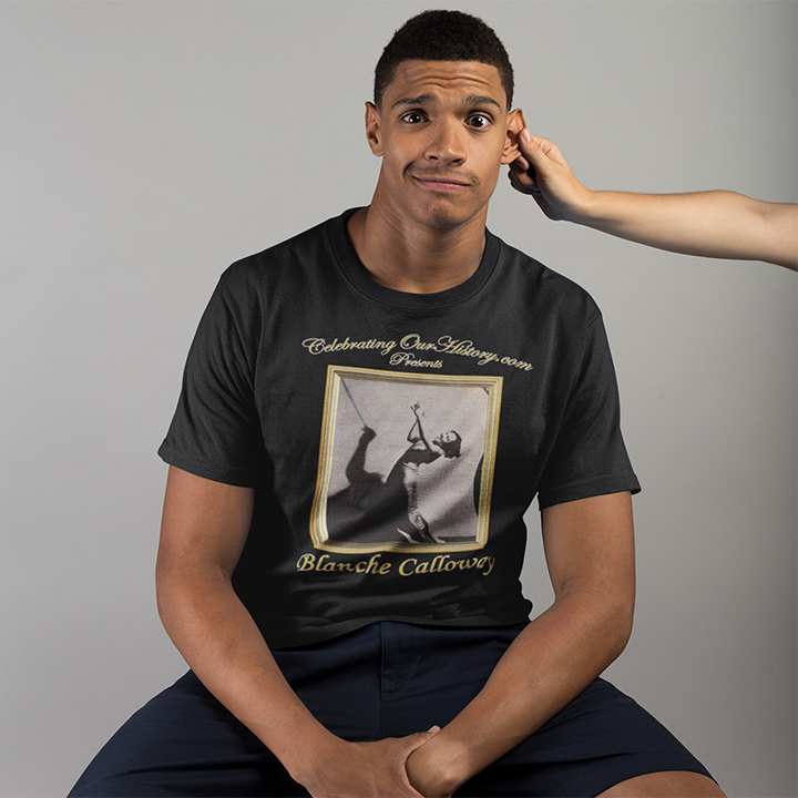 Blanche Calloway - Old Orchard Pier -  Front and Back Printed Concert Style T-Shirt