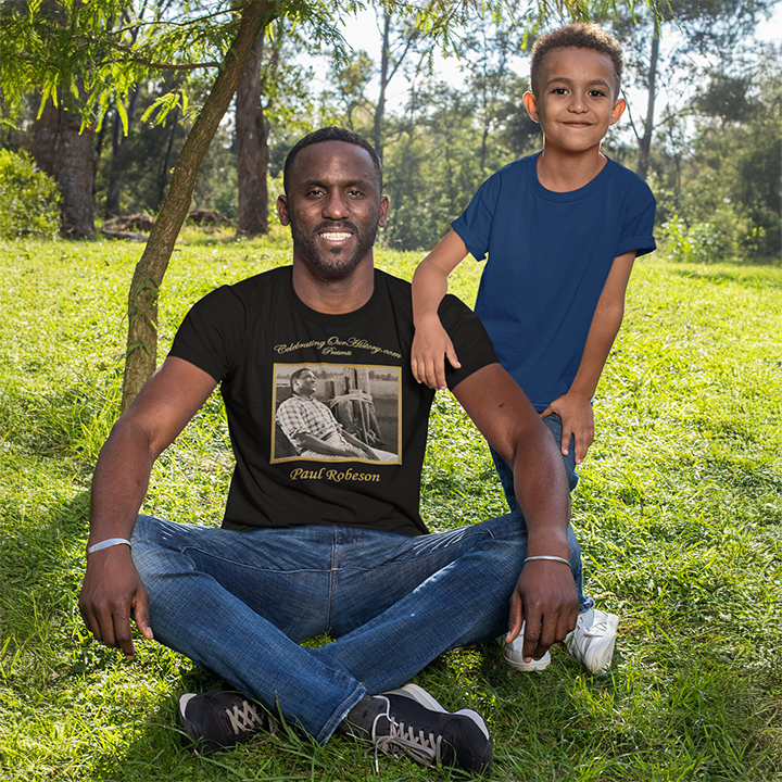 Paul Robeson - Show Boat (1936) -  Front and Back Printed Concert Style T-Shirt