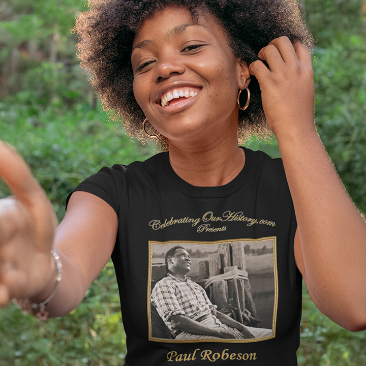 Paul Robeson - Show Boat (1936) -  Front and Back Printed Concert Style T-Shirt